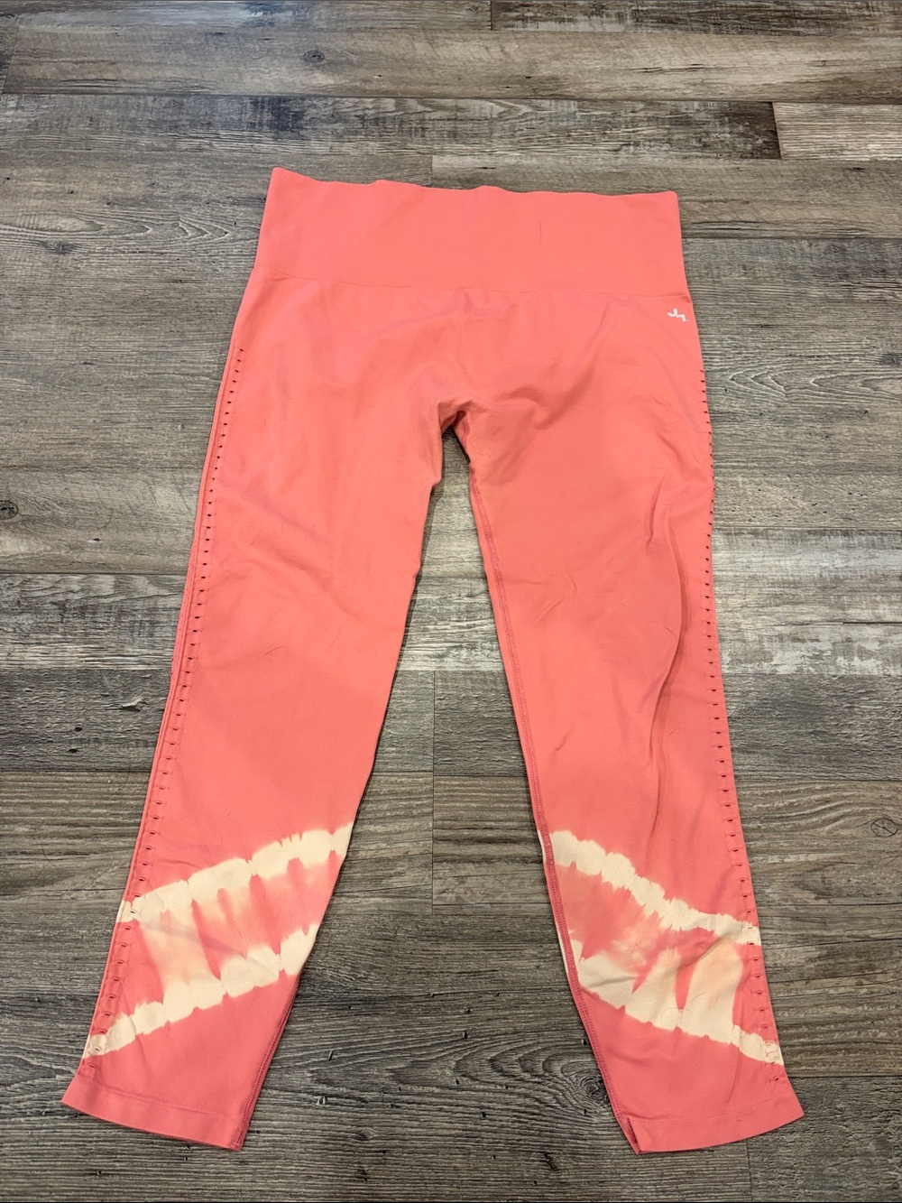 JoyLab Coral Tie-Dye Capri Leggings